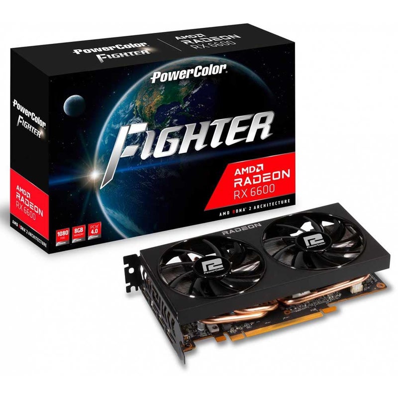 PowerColor AMD Radeon RX 6600 Graphics Card with 8GB GDDR6 Memory - Image 5